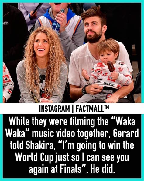 international nurses day theme 2011 - Instagram Factmallt While they were filming the Waka Waka" music video together, Gerard told Shakira, I'm going to win the World Cup just so I can see you again at Finals. He did.