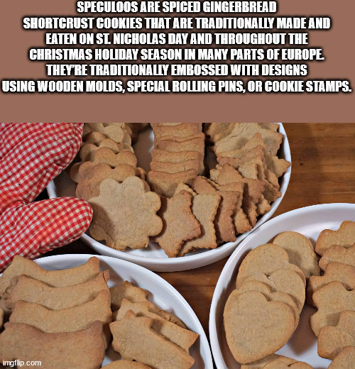 cookie - Speculoos Are Spiced Gingerbread Shortcrust Cookies That Are Traditionally Made And Eaten On Sl Nicholas Day And Throughout The Christmas Holiday Season In Many Parts Of Europe. They'Re Traditionally Embossed With Designs Using Wooden Molds, Spec