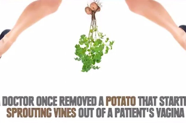 leaf - Doctor Once Removed A Potato That Starti Sprouting Vines Out Of A Patient'S Vagina