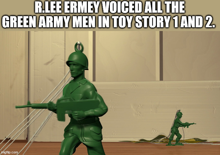 *the late R. Lee Ermey