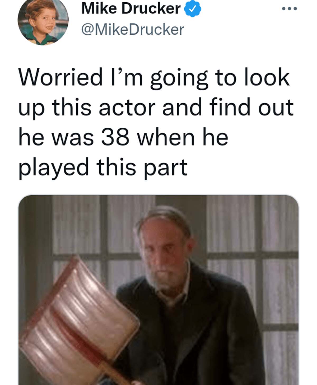neighbor home alone - Mike Drucker Worried I'm going to look up this actor and find out he was 38 when he played this part