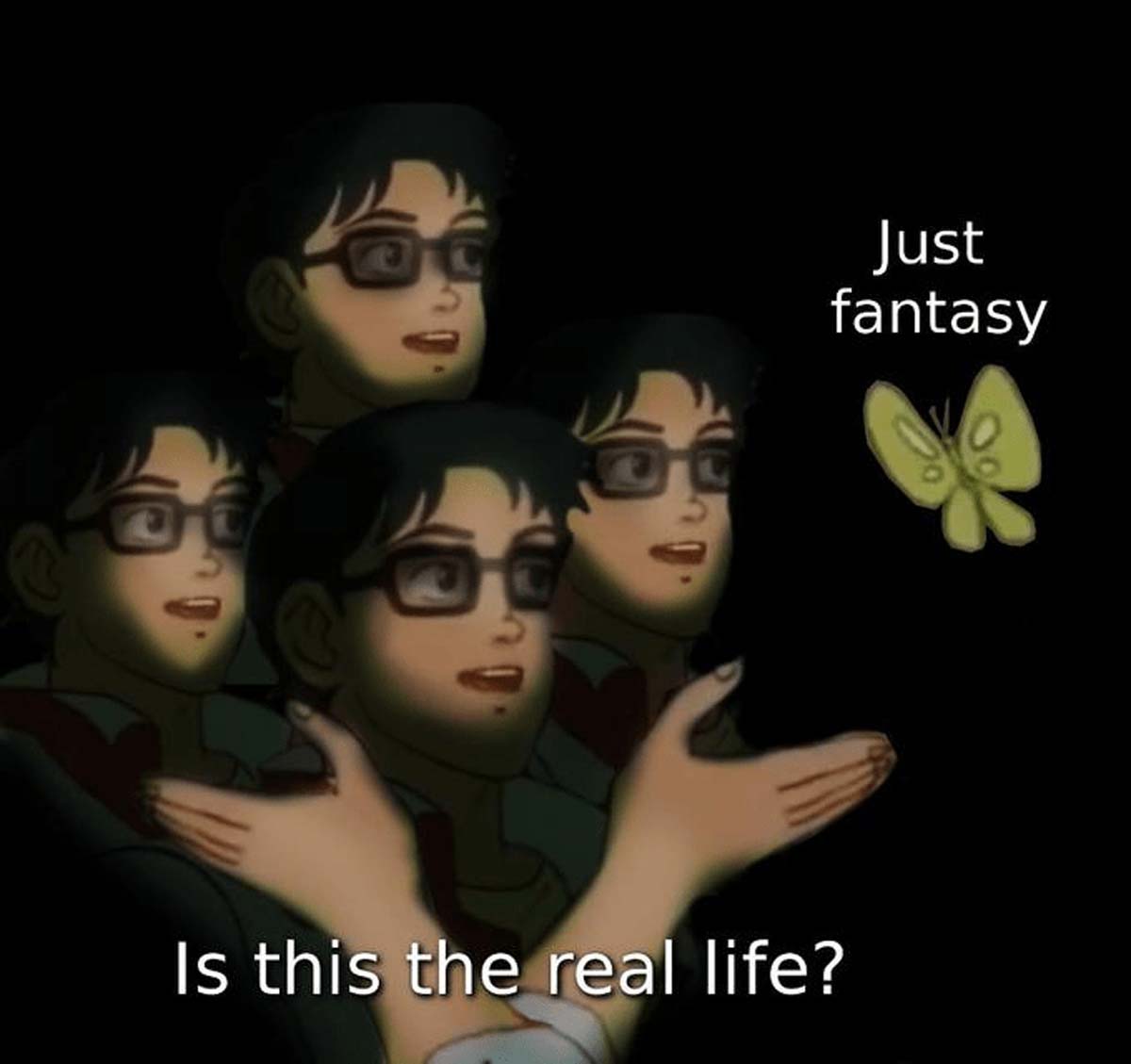 cartoon - Is this the real life? Just fantasy