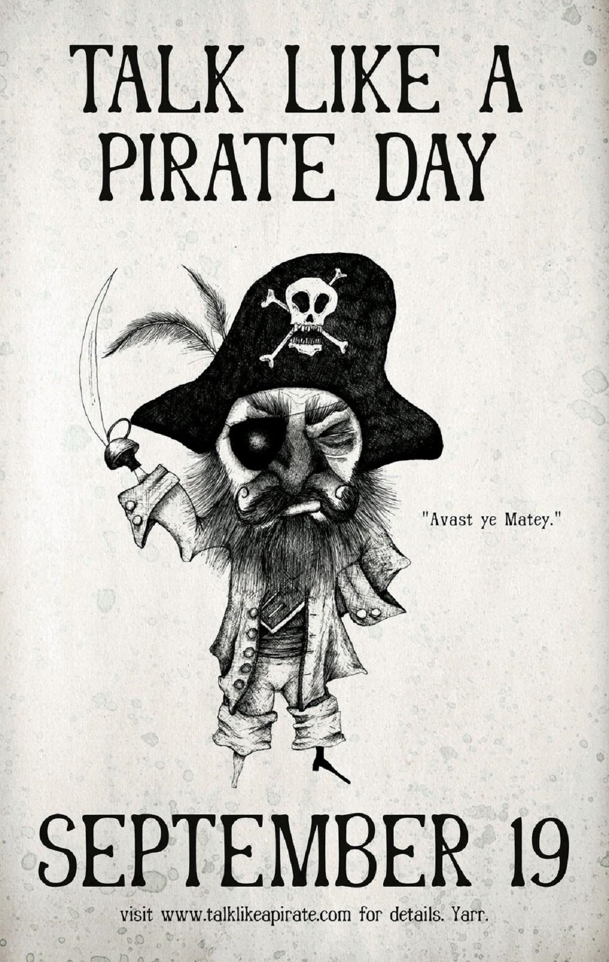 September 19, Talk Like A Pirate Day 2024