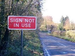 Stupid signs