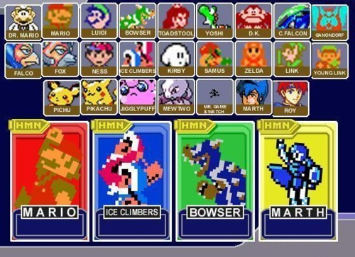 What Super Smash Bros. would look like if you play it old school
