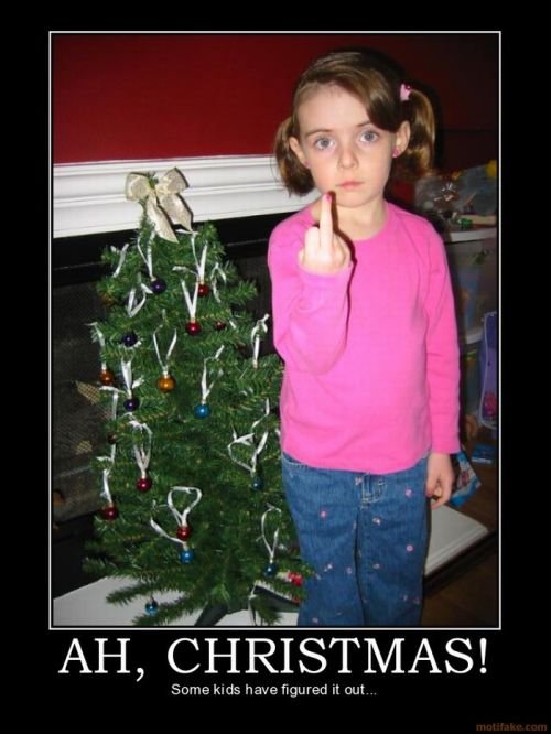 Christmas Inspired Demotivational Posters