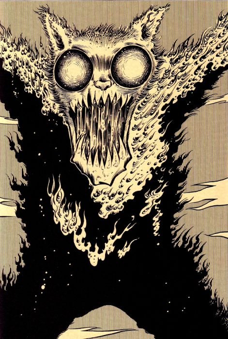 Gothic Horror Illustrations by Tatsuya Morino