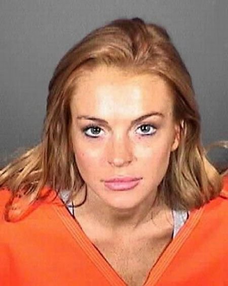 Lindsay Lohan was booked on separate occasions for violating probation in her 2007 DUI case