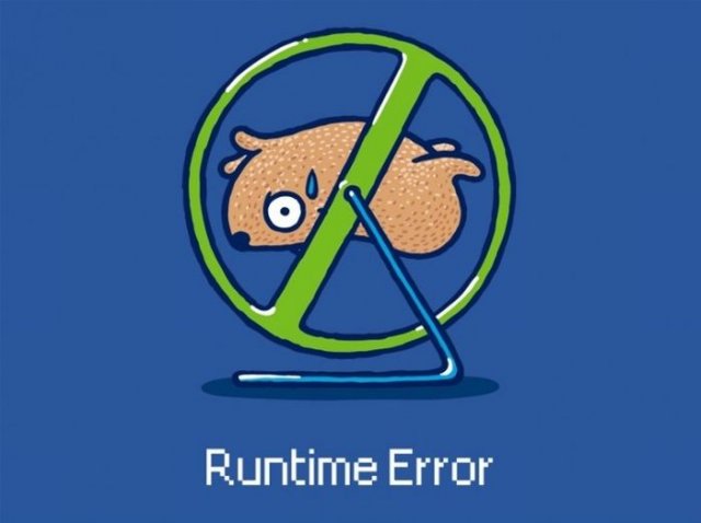 runtime error hamster - Runtime Error