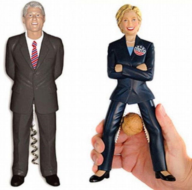 hillary clinton nutcracker