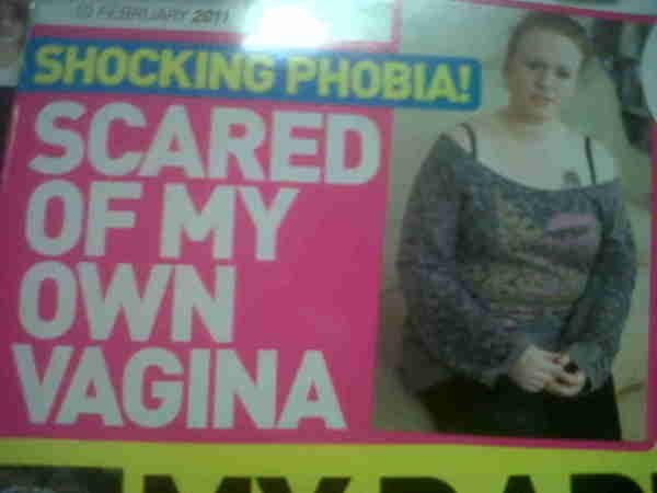 funny shocking - Shockingiphobial Scared Of My Vagina Own