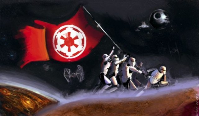 fan art star wars empire