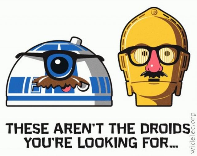 fan art these aren t the droids you re looking for funny - These Aren'T The Droids You'Re Looking For... iclalet.org