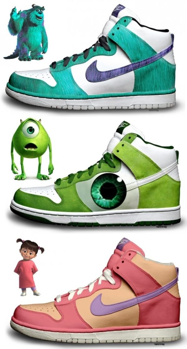 monsters inc nike shoes