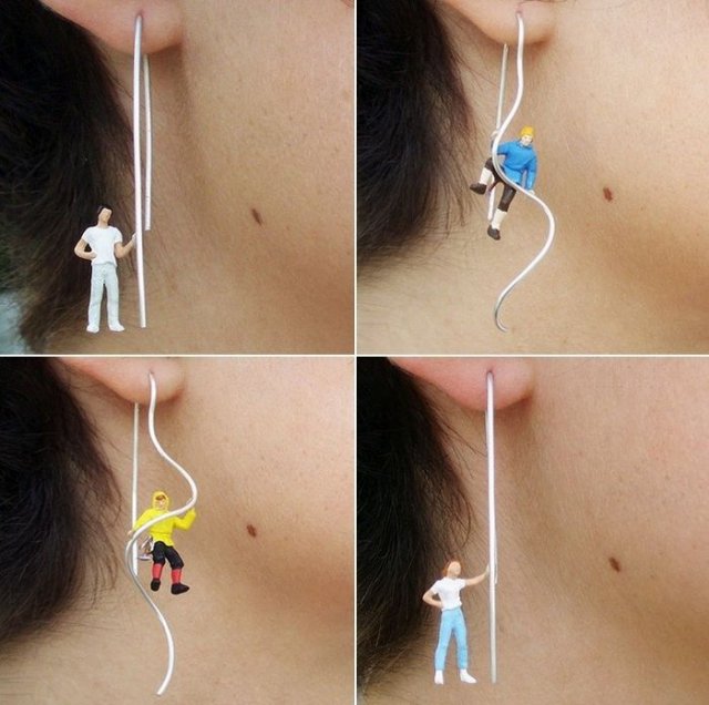 very funny earrings