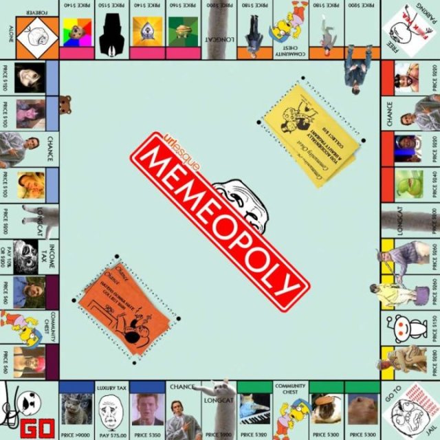 monopoly memes - Price 5140 Prke 5150 Prke 5140 Price $160 Price 3000 Price $180 Price $180 Price 5900 Parking Alone Community Free Prices 120 Price S90 Prices 100 Chance Collects urlesque Chance Memeopoly You Agostosani Price $280 Commity Prkes 100 Price