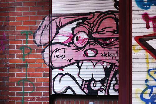 Badass Bunnies In Graffiti