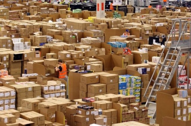 Inside Amazon.com Warehouse