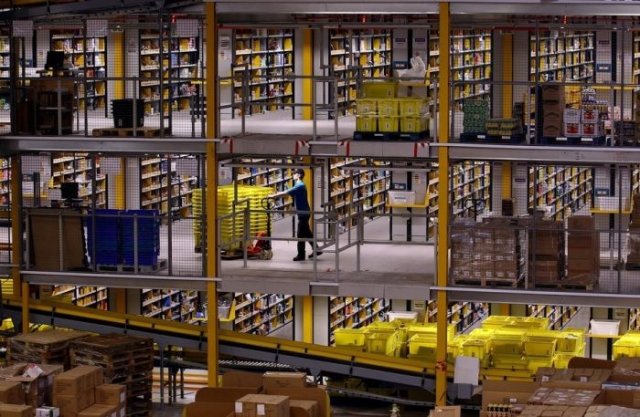 Inside Amazon.com Warehouse