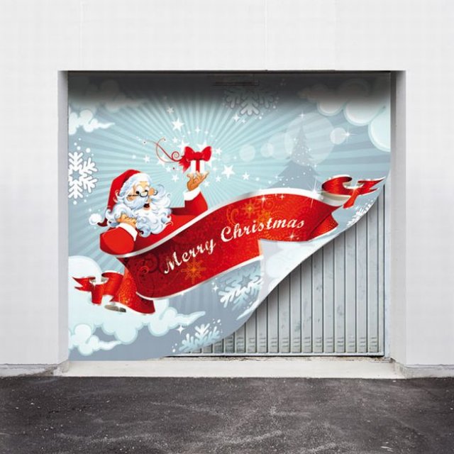 Styling Your Garage Doors for Christmas