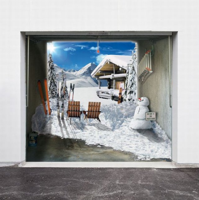 Styling Your Garage Doors for Christmas