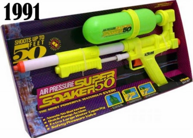 Super Soakers from 91 -11