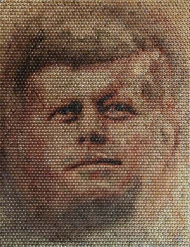 Bullet Portraits Of People Killed By Bullets
