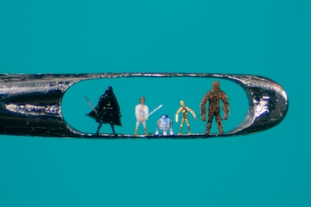 Willard Wigan's Micro-Sculptures