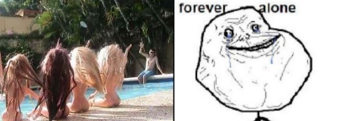 poolside bitches - forever alone