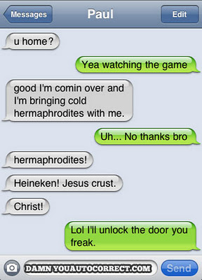 25 of the best auto-correct fails EVER!!!