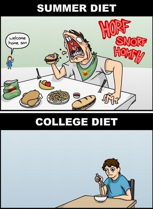 cereal with water meme - Summer Diet Horf welcome home, son Snorf Homem College Diet
