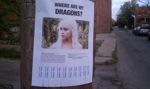 dragon game of thrones funny - Where Are My Dragons?