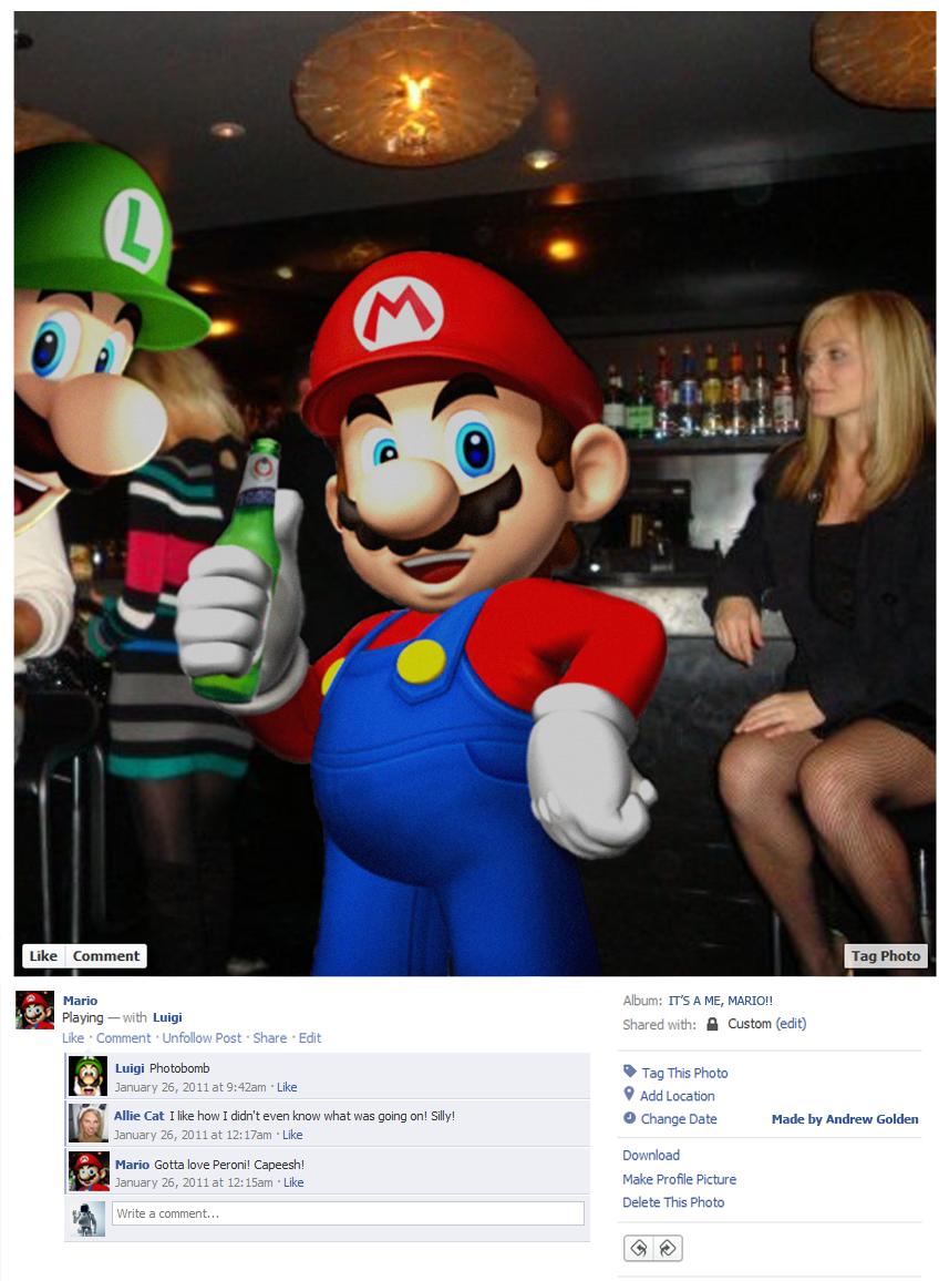 Video Game Characters In Real Life on Facebook