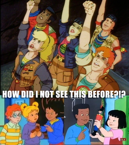 captain planet magic school bus - How Did I Not See This Before?I? Tic