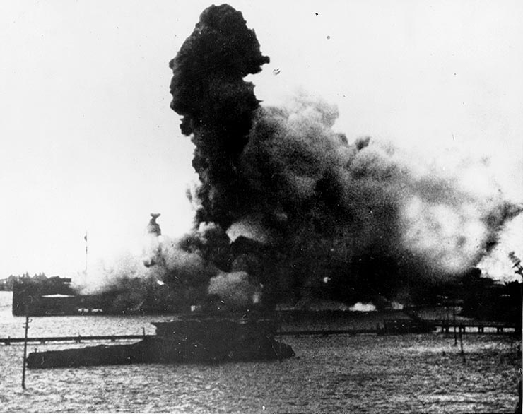 A Date Which Will Live In Infamy. 1,177 lives were lost when the battleship Arizona exploded during the Pearl Harbor Attack almost half of the 2,403 killed that day.