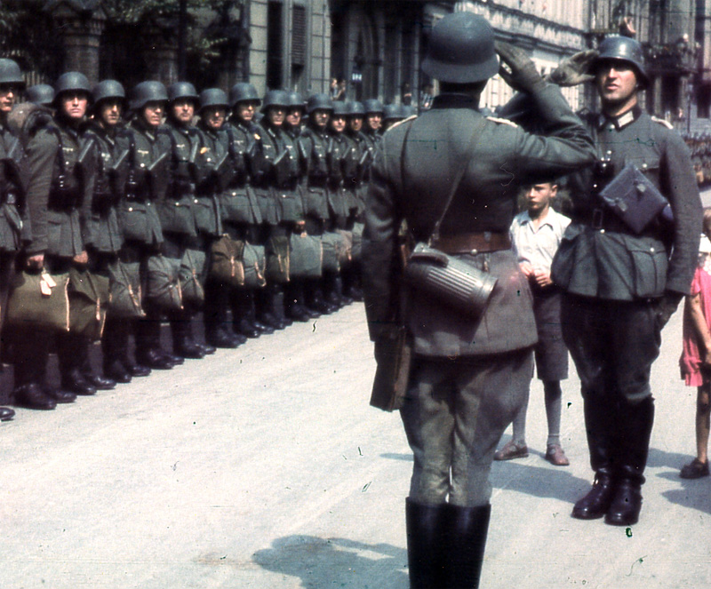 German soldiers, 1942.