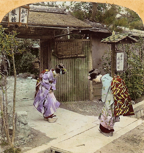 Incredible 3D colour images from 1850s Japan