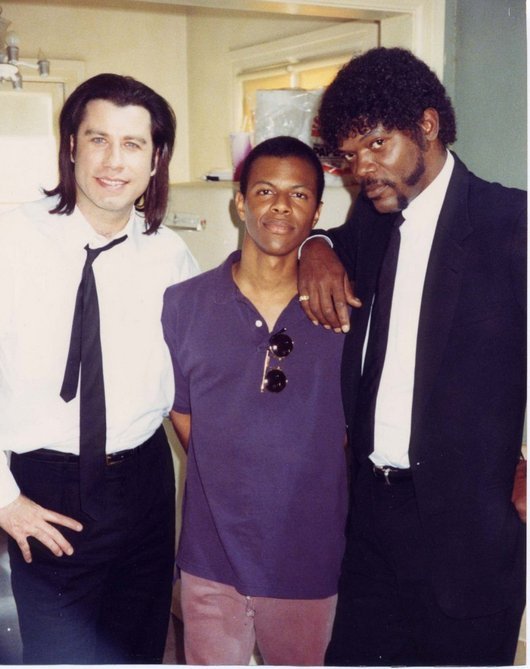 PULP FICTION BEHIND THE SCENES PHOTOS