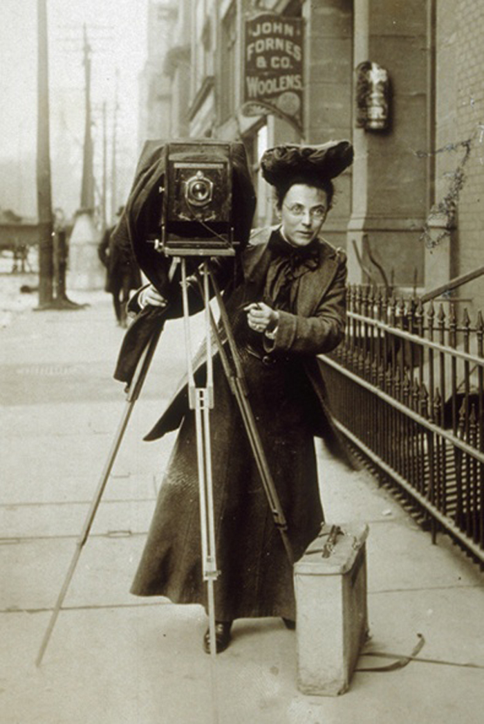 Jessie Tarbox, a photojournalist in the 1900's.