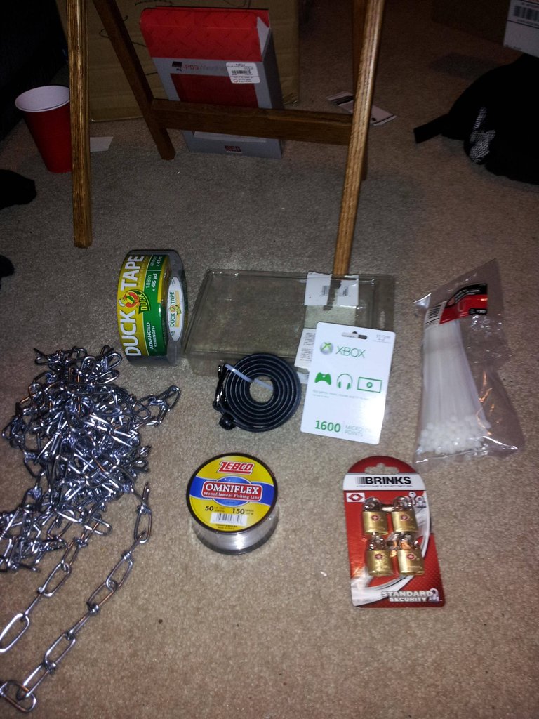 The gift that he was going to sadistically wrap was a belt and an Xbox live gift card. It was on.