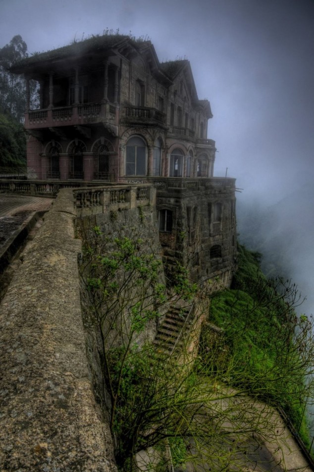 Abandoned hotel Del Salto ,Colombia