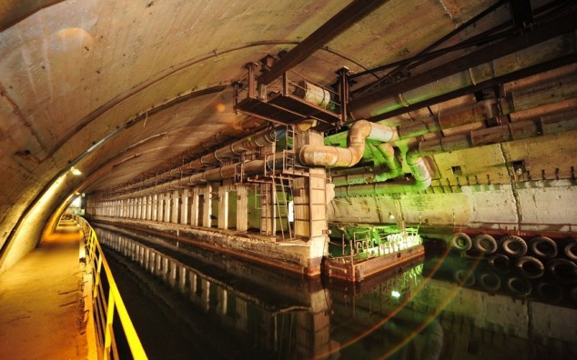 Submarine underground base,Ukraine