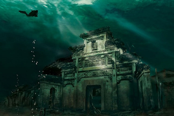Shi Cheng underwater city, China