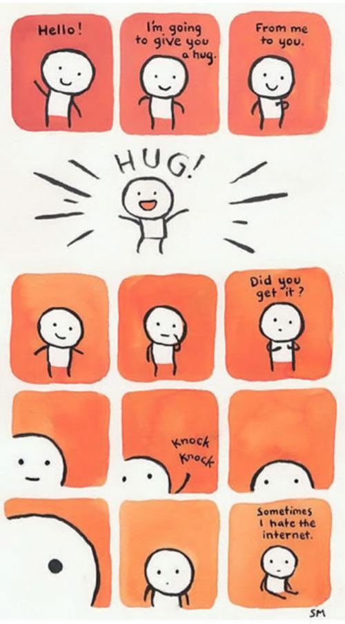 Give hugs not drugs