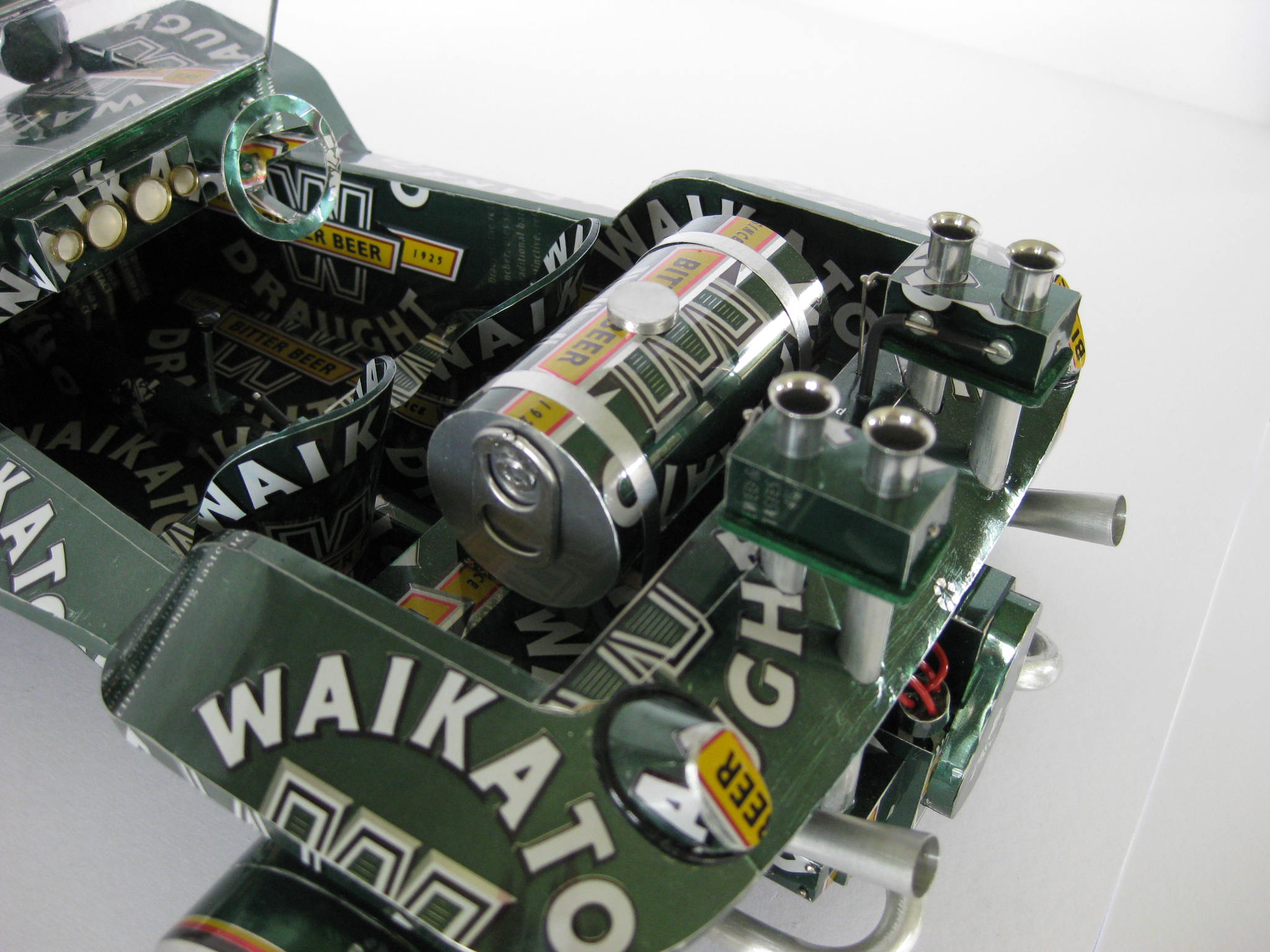 Vintage Model Cars Handmade With Dozens Of Cans