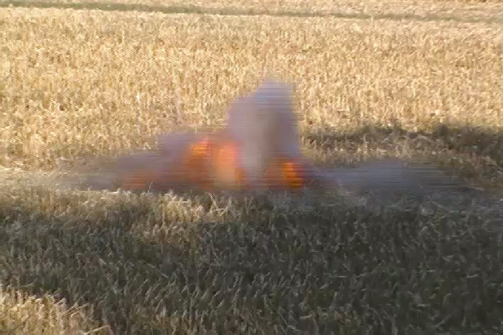 1000 grams of tannerite blowing up a cabinet.  