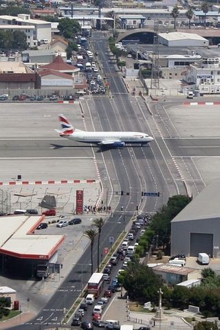 Gibraltar Airport is one of the most extraordinary airports around the world.