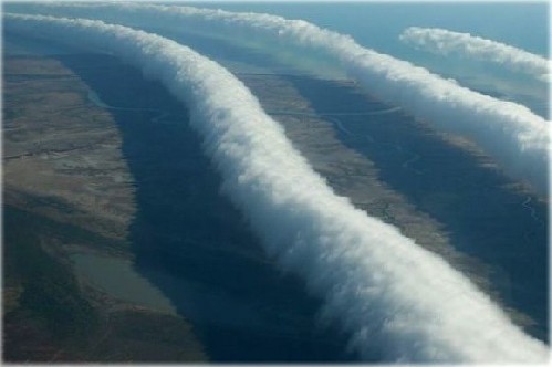 Morning Glory is kind of clouds observed in the Gulf of Carpentaria in northern Australia.