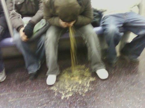 Thats why the subway always smells