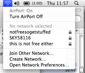 Funny WiFi Network names